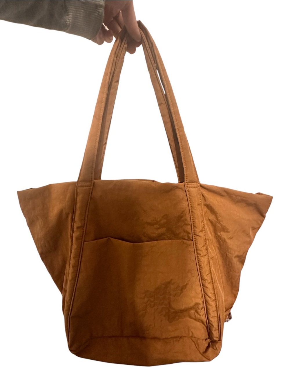 BAGGU Rust Brown Tote Bag